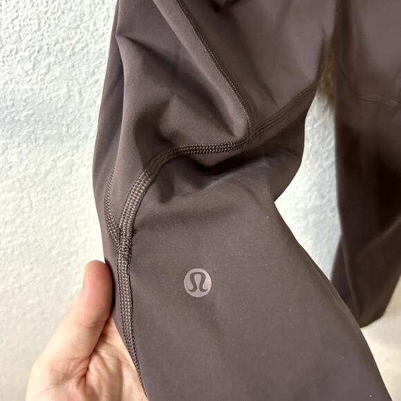 Lululemon To The Beat Tight 24" *lululemon X SoulCycle Purple Taupe Size 8 - Picture 7 of 10
